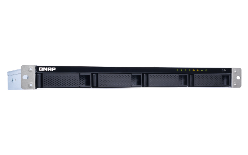 Сетевое хранилище QNAP TS-431XeU-2G стоечный (1U) 4шт. 2.5"3.5" SATA III 56TB Hot spareRAID 0RAID 1RAID 10RAID 5RAID 50RAID 6RAID 60 2 GB DDR3 Кол-во сетевые интерфейсов 2шт. 1 Gb/s