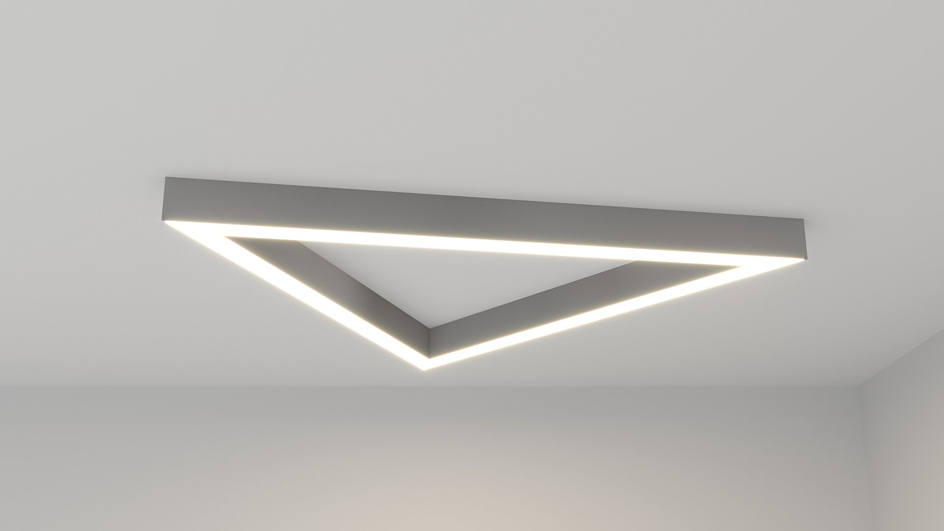 Светильник светодиодный профильный подвесной LEDSD TRIANGLE LINE-550 - фотография № 8
