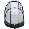 фото Светильник НПП-60w термостойкий овальный с решеткой IP54 черный (94808 NBL-O2) | код 14722 | Navigator Group ( 1шт. )