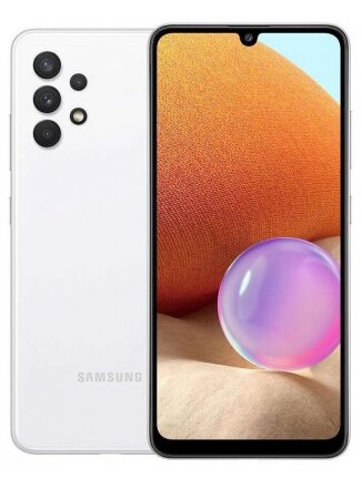 Мобильный телефон Samsung Galaxy A32 6/128 ГБ, белый