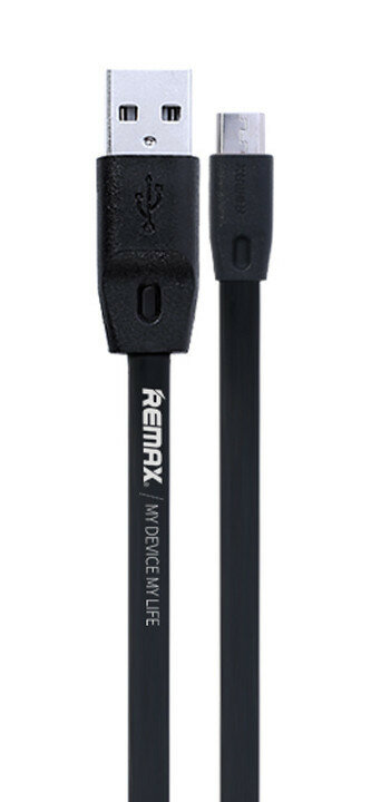 Кабель USB REMAX RC-001m Full Speed, USB - MicroUSB, 2.1А, 2 м, черный