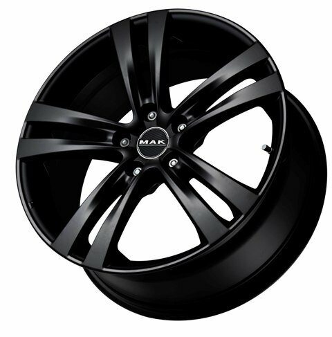    MAK ZENITH Mat Black 6.5x16 5x114.3 ET50 D76 Matt black (F6560ZHMB50F4)