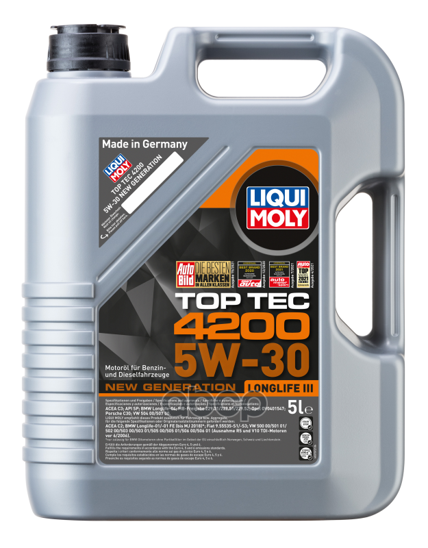 Liqui moly -. . Top Tec 4200 5W-30 Sn C3 5 (8973) 7661