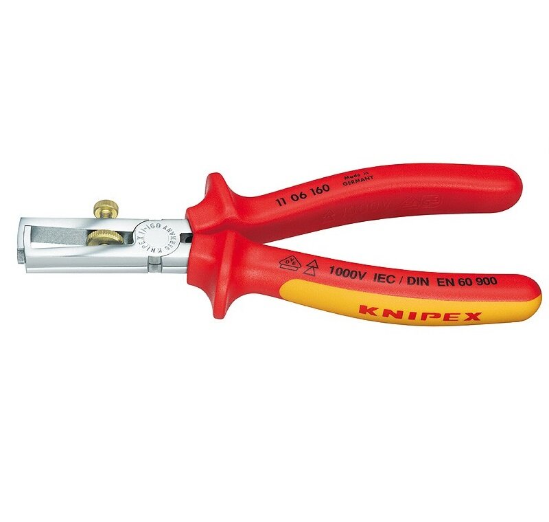 Пресс-клещи для снятия изоляции Knipex 1000V VDE KN-1106160