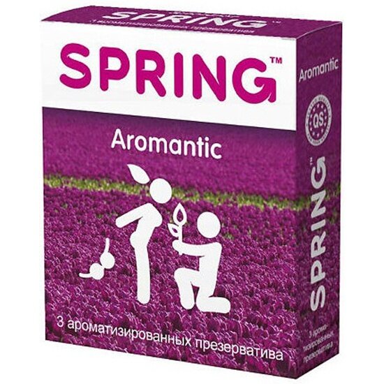 Презервативы SPRING Aromantic, 3 шт (ароматизированные)