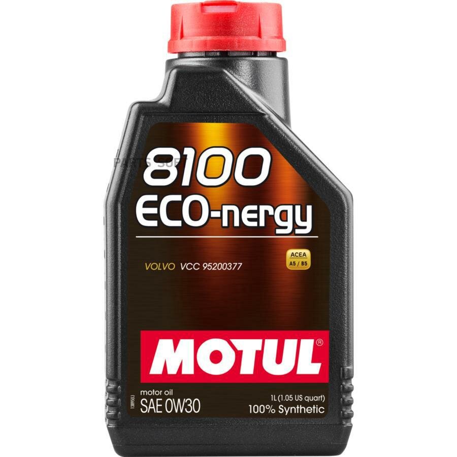 MOTUL 102793 Масло моторное Motul 8100 Eco-nergy SM/CF 0W-30 синтетическое 1 л 102793