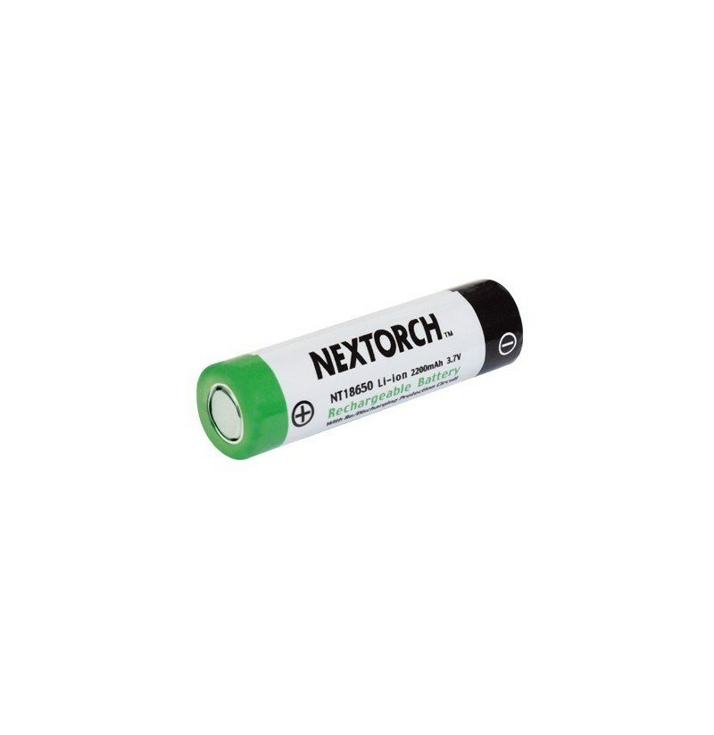 Аккумулятор 18650 NexTorch / Li-ION (Ион) / 3,7V / 2600 mAh / блистер NT-NT18650