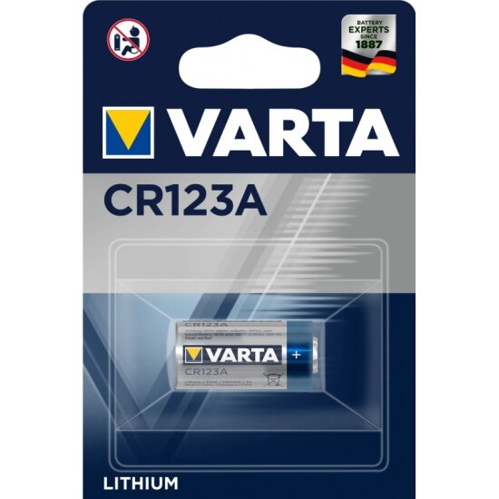 Элемент питания VARTA Professional Lithium CR123A