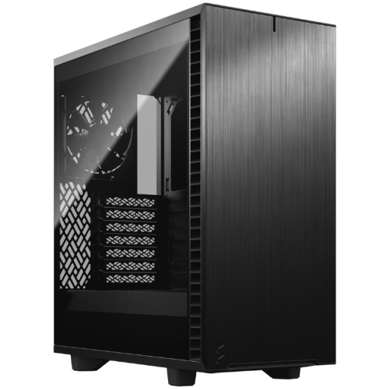 Корпус FRACTAL DESIGN DEFINE 7 COMPACT Black - Dark TG [FD-C-DEF7C-02]