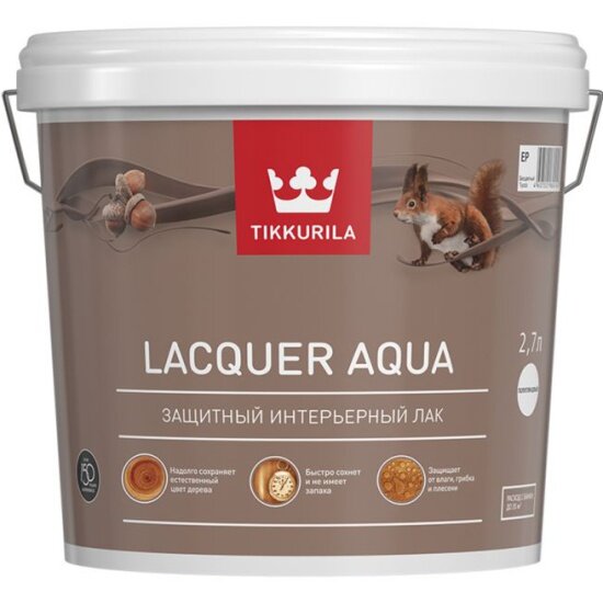     TIKKURILA Lacquer Aqua  2,7 .