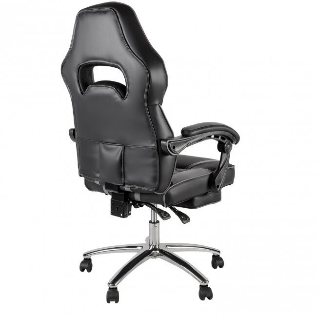Кресло игровое MF-2012-wf Меб-фф 405853, MF-2012-wf black grey (DK) - фото №3