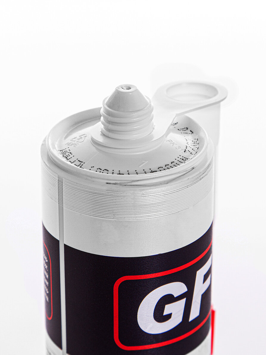 Герметик GoldiFoam силиконовый водостойкий универсальный Черный 310 гр. 5 шт. + пистолет - фотография № 3