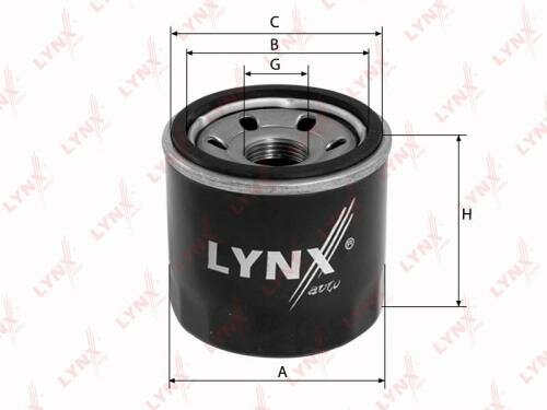 Lc1606 масляный фильтр lynx Lynx LC1606 Citroen / Peugeot: 1109A6 1109A3. Ford: 5008721 5008722 6057167 5008720 6066094