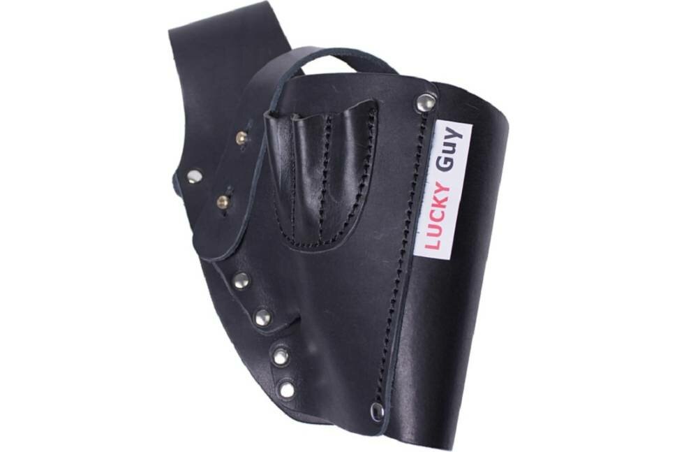фото Кожаная кобура LUCKY Guy для аккумуляторных дрелей, шуруповертов, правая, 03 002LG-R