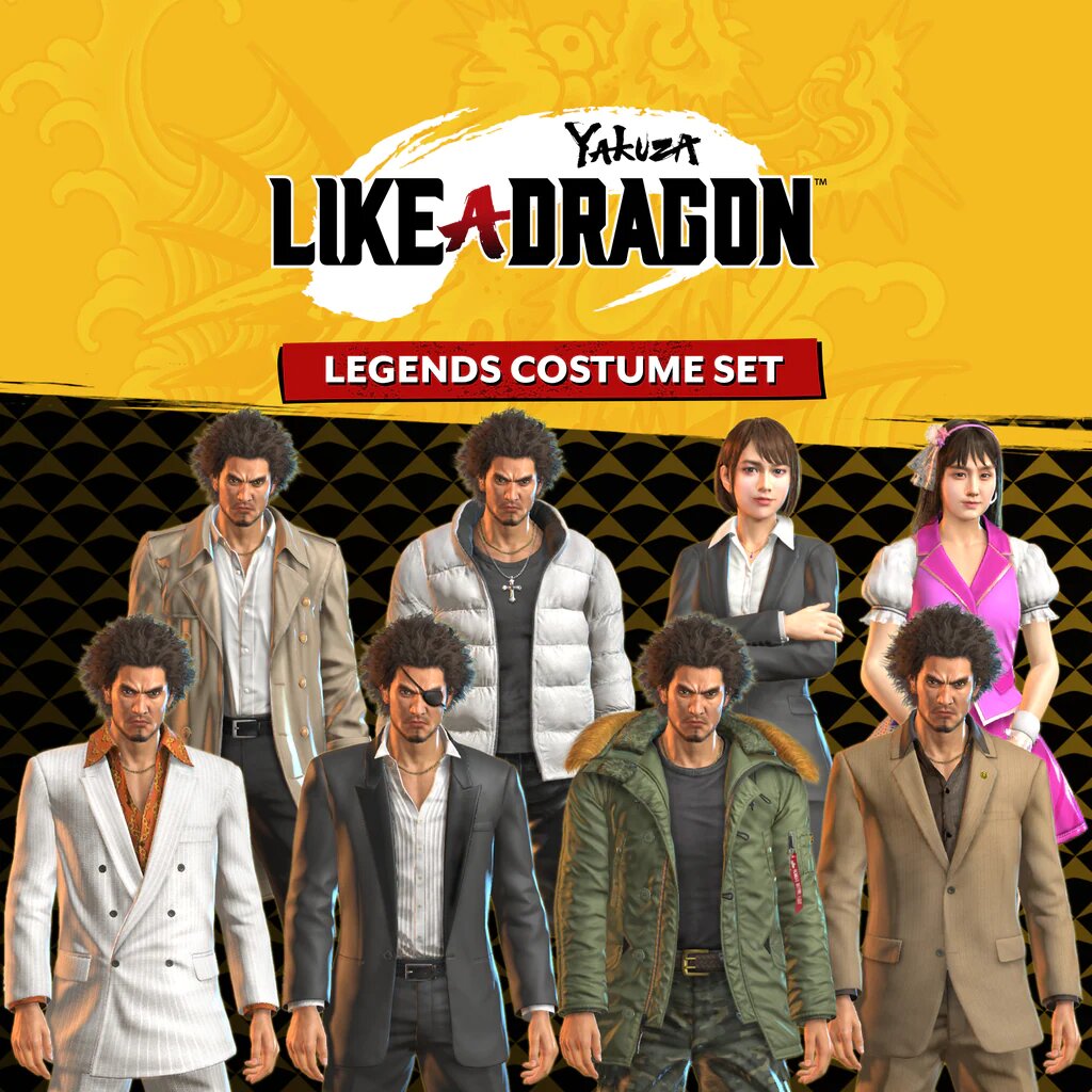 Yakuza: Like a Dragon Legends Costume Set PS5 Не диск! Цифровая версия