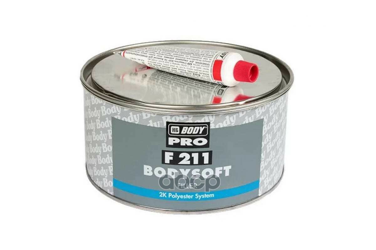 фото Шпатлевка П/Э Body 211 Soft (1,8Кг) Body 2112300012 HB BODY арт. 2112300012