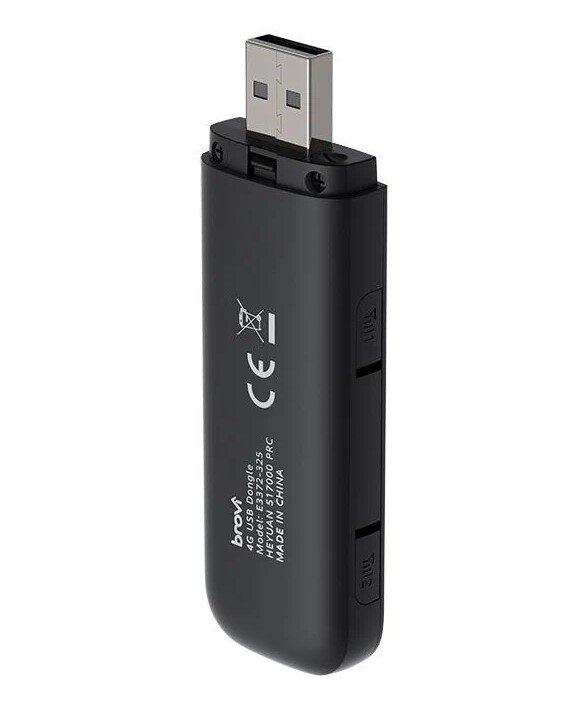 Модем Huawei Brovi E3372-325 USB внешний, черный