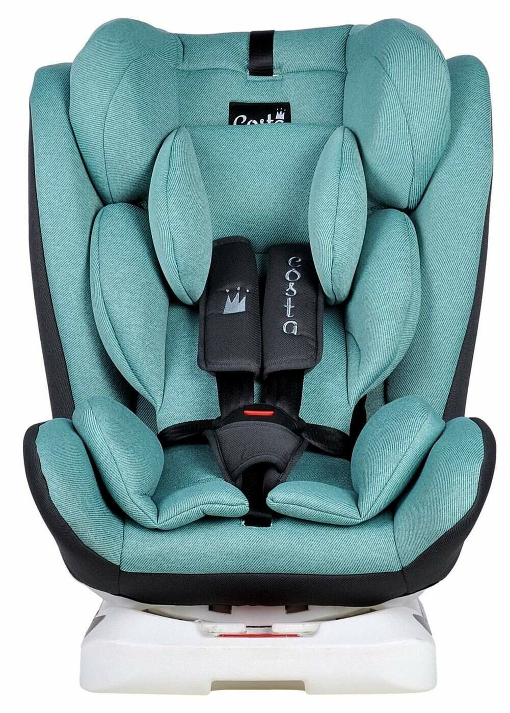 Автокресло AIBAO Costa YB104A Isofix 0-36 кг, цвет мятный