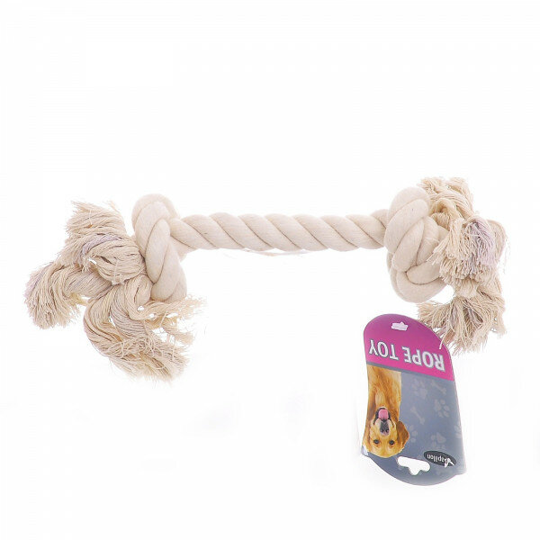 Игрушка Papillon "Канат с 2 узлами" Cotton flossy toy 2 knots для собак хлопок 38 см