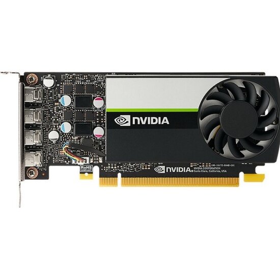 Профессиональная видеокарта Nvidia T1000 cable+bracket ATX+LP 8G