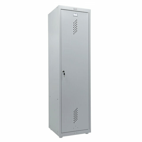 Шкаф металлический хозяйственный практик «LS-11-50», 2 отделения, 1830×500×500 мм, 26 кг, разборный