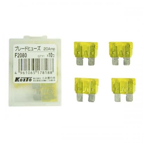 Предохранитель 20amp 10pcs Koito F2080