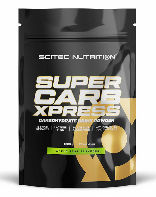 Supercarb Xpress Scitec Nutrition (1000 гр) - Яблоко-Груша