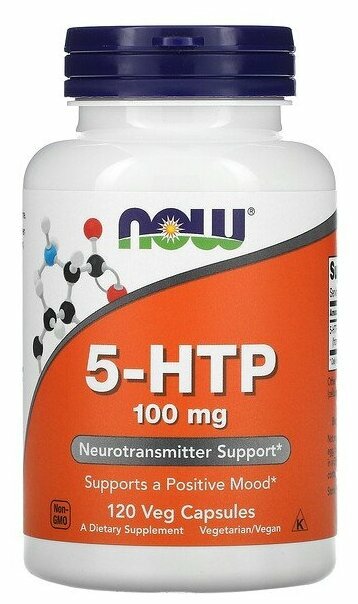 NOW Нейротрансмиттер 5-HTP 100mg 120веганкапс