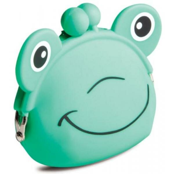 фото Triol Сумка для лакомств силиконовая "Лягушка", 10,5*8,5см 0.06 кг