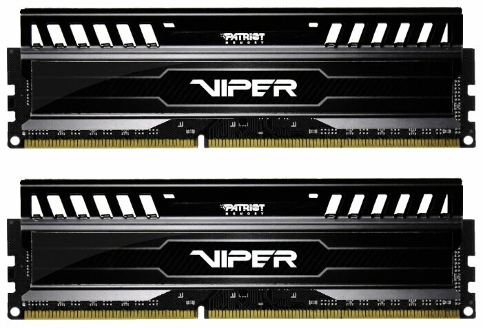 Модуль оперативной памяти Patriot Модуль оперативной памяти 2x8ГБ DDR3 SDRAM Patriot Viper PV316G160C0K (PC12800, 1600МГц, CL9) (ret)