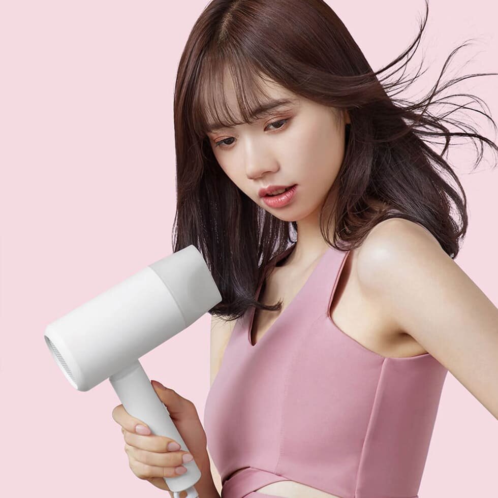 Фен для волос Mijia Home Negative Ion Portable Hair Dryer H100 (White/Белый) - фотография № 3