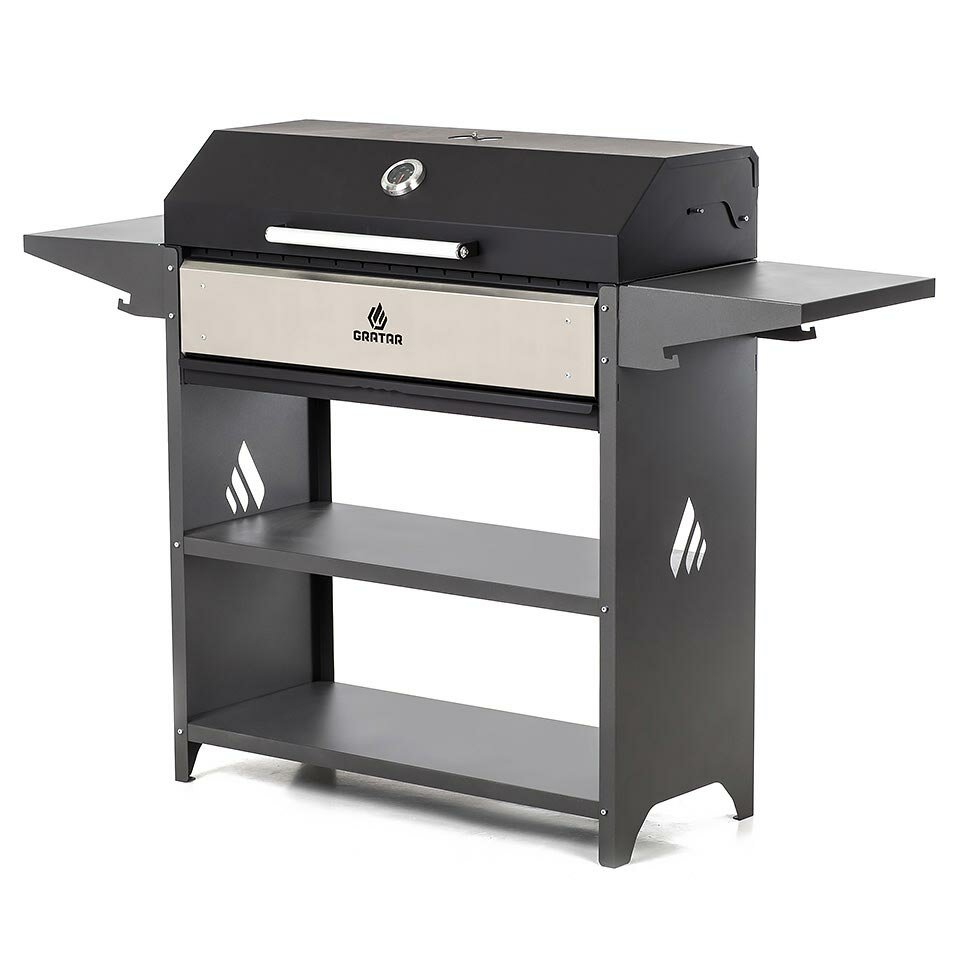 Гриль на дровах Gratar Professional Optima BBQ 158.2х445х111 см