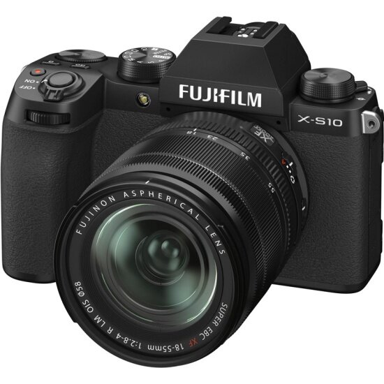 Цифровой фотоаппарат FUJIFILM X-S10 Kit XF18-55mm F2.8-4 R LM OIS Black