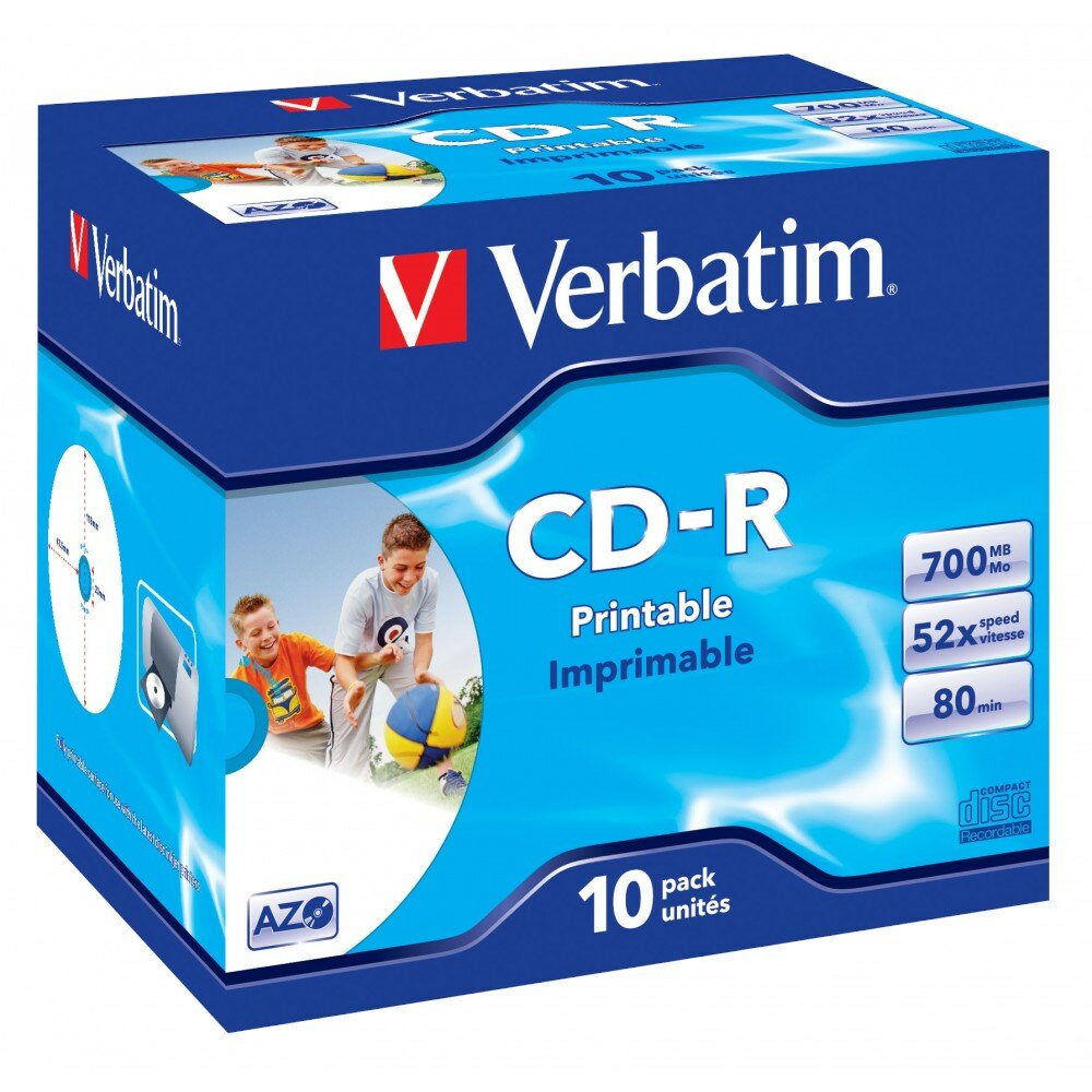 Диск CD-R Verbatim 43325