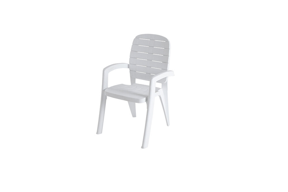 Кресло садовое, стул садовый, "Прованс" белый - фотография № 3