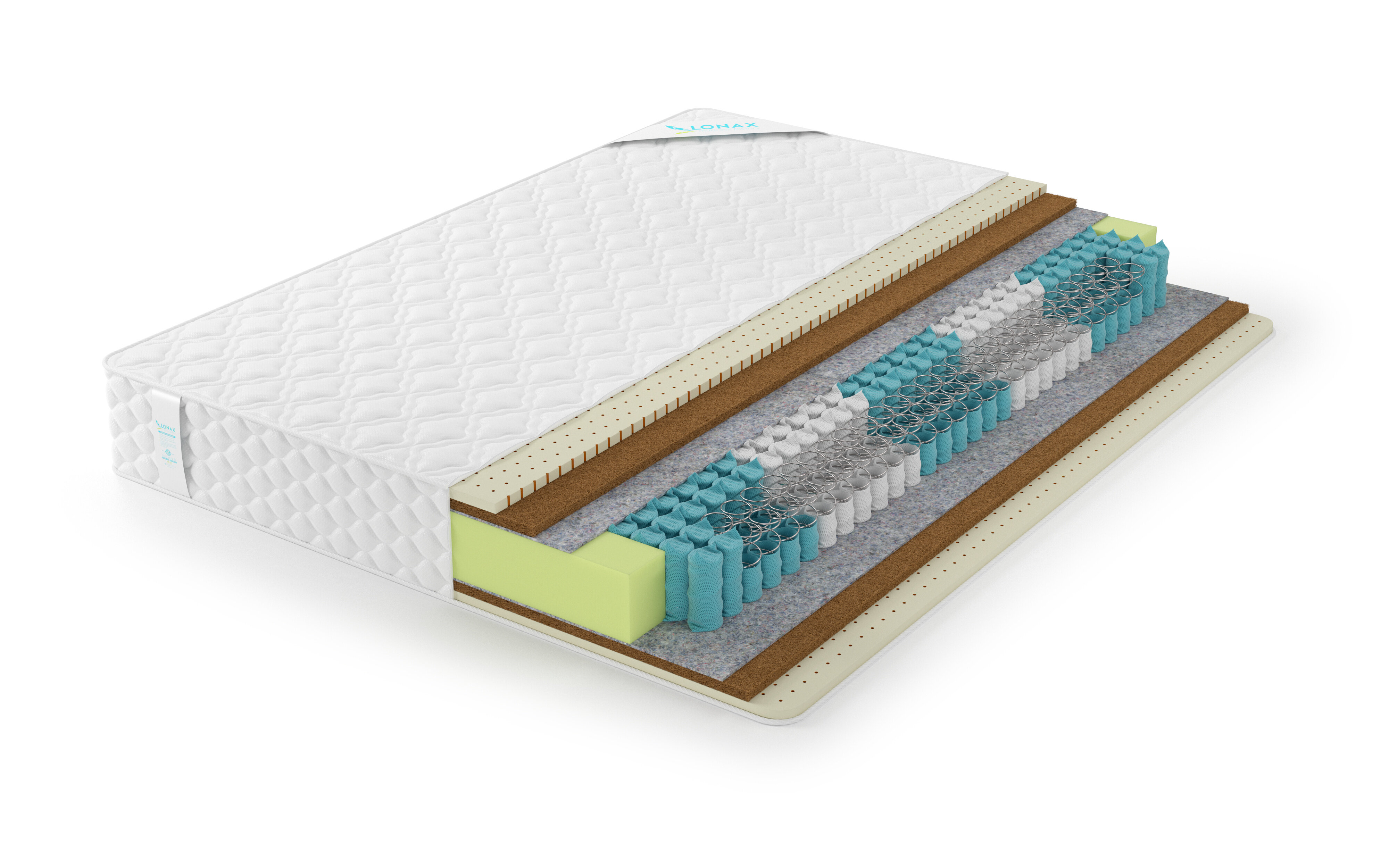 Матрас Lonax Strong Medium TFK 5 зон (80 / 186)