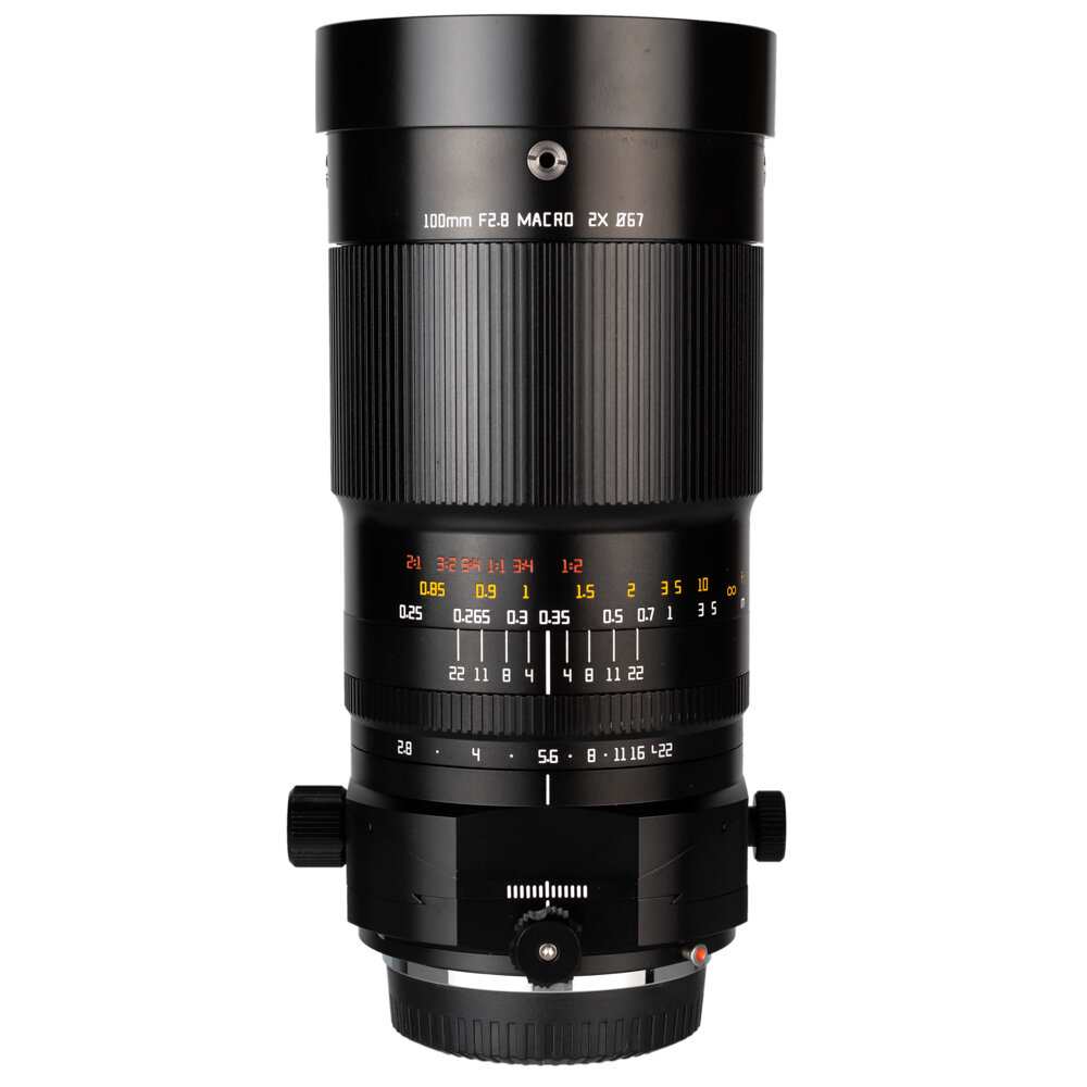 Объектив TTartisan 100 F28 Tilt Shift Full Frame для Fuji X