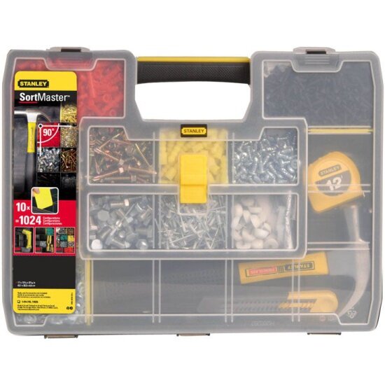 Органайзер STANLEY HAND TOOLS STANLEY 1-94-745 "Sort Master" пластмассовый 43 X 33 X 9 см