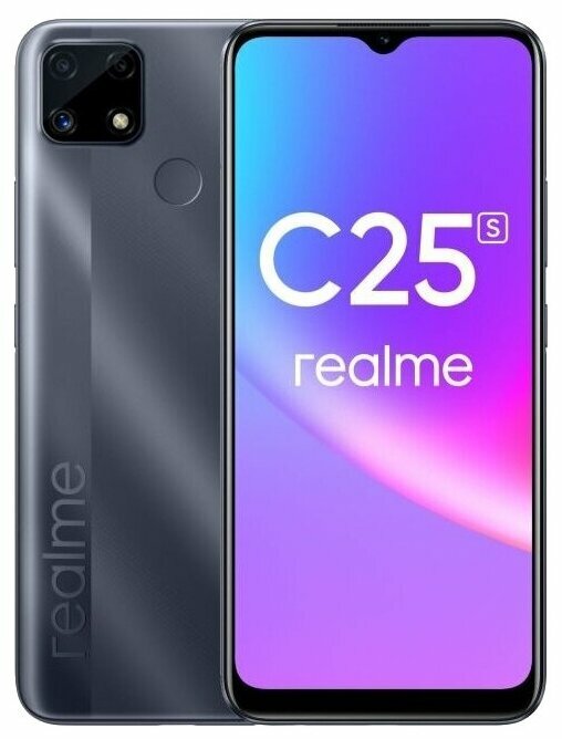 Смартфон Realme C25s 64/4Gb grey