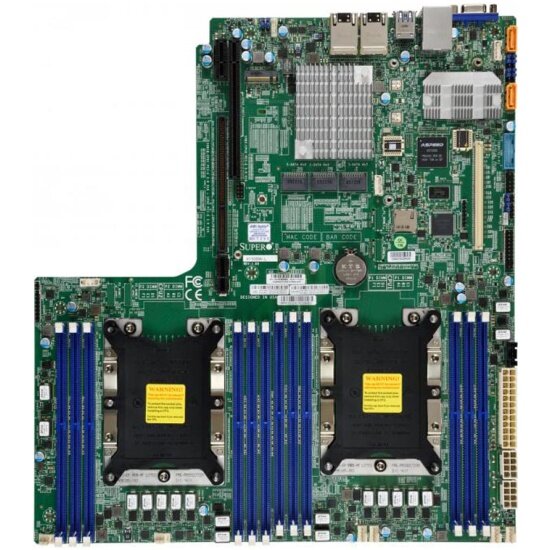 Серверная материнская плата SUPERMICRO MBD-X11DDW-L-O (Soc-3647, eATX) (MBD-X11DDW-L-O)