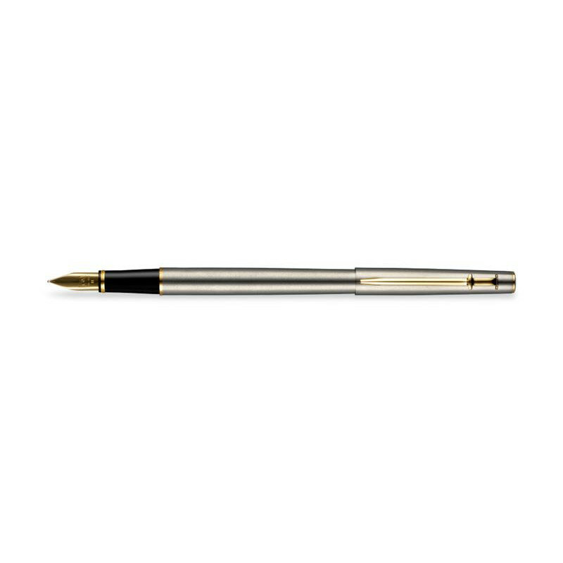 Caran d' Ache Перьевая ручка Madison Stainless Steel and GP G10 microns (CR 0975-285)
