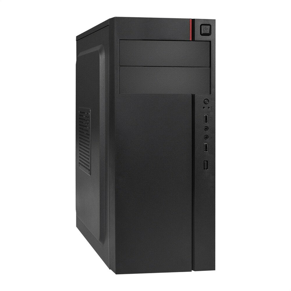 EXEGATE EX290176RUS Корпус Miditower AA-440-AA350 ATX, AA350 8 см, 2 USB, аудио, черный