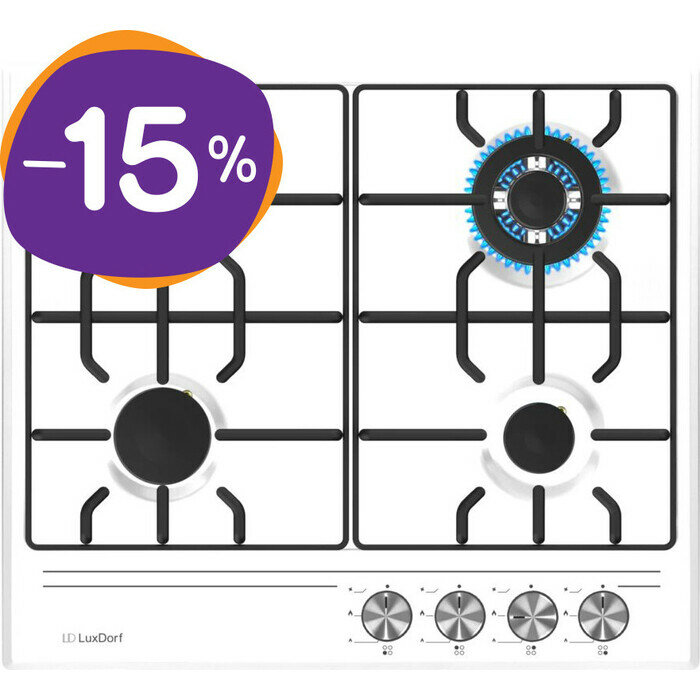 Газовая варочная панель LuxDorf H60V41W551