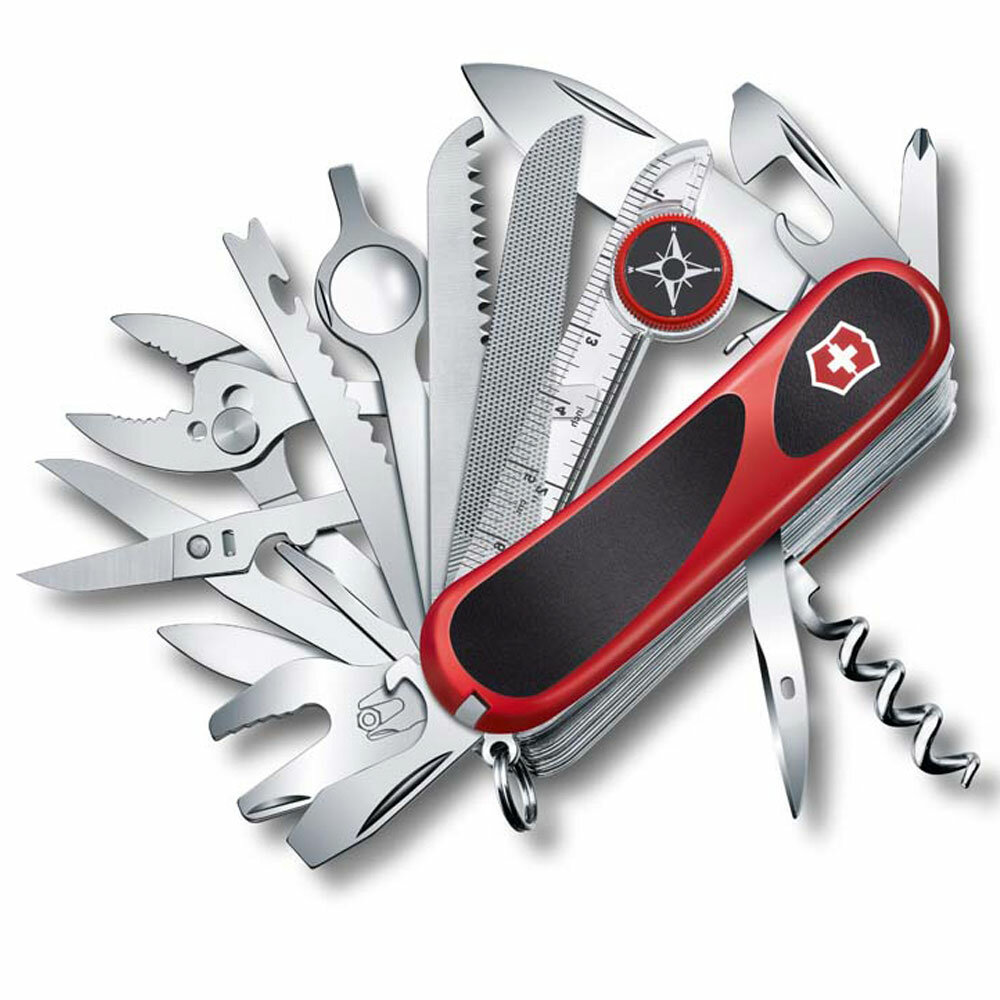 Нож Victorinox EvoGrip S54 Red/Black 85 мм 2.5393.SC