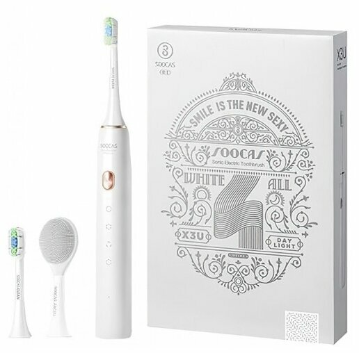    Soocas Sonic Electric Toothbrush X3U (White Set)