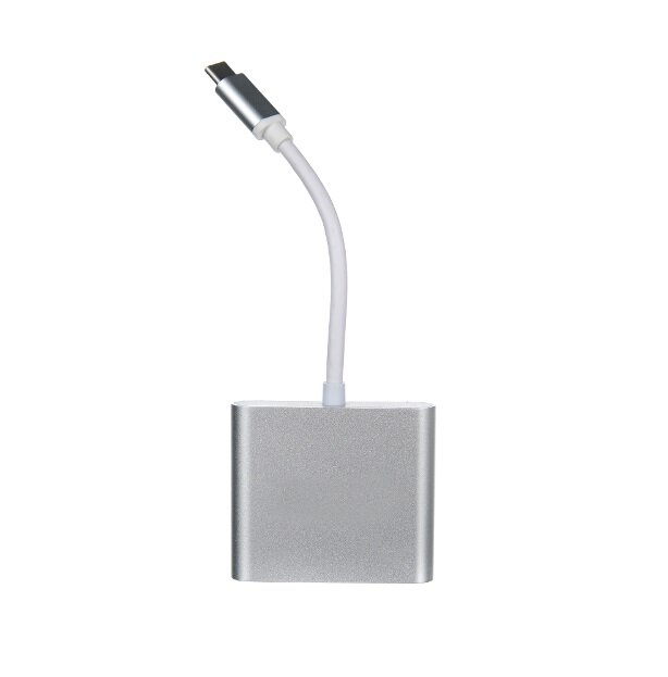 Адаптер Telecom USB3.1 TypeC M - HDMI F + USB3.0 +PD charging 1.4, 4K@30Hz TUC010