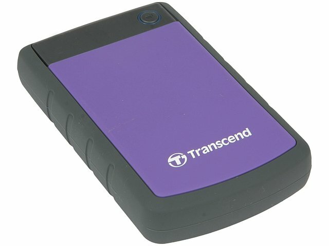Внешний жесткий диск Transcend Внешний жесткий диск 4ТБ 2.5 Transcend StoreJet 25H3 TS4TSJ25H3P, серо-фиолетовый (USB3.0) (ret)