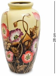Фарфоровая ваза Неувядающий сад (ручная работа)