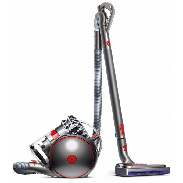 Пылесос Dyson Cinetic Big Ball Animal Pro 2, серый/красный