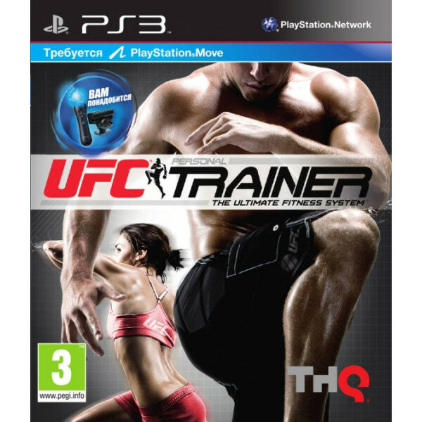 UFC Personal Trainer: The Ultimate Fitness System + ножной ремень Игра для PS3 THQ Nordic - фото №1